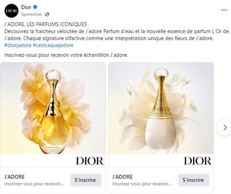 echantillon dior j'adore|parfum dior france.